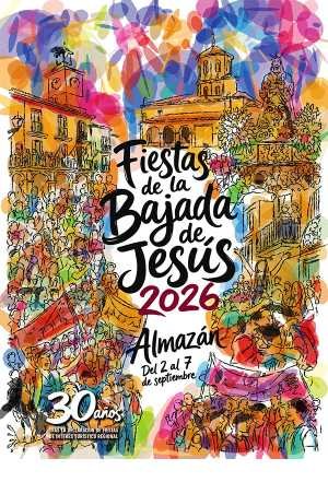 Cartel anunciador de las Fiestas de la Bajada de Jesús 2026