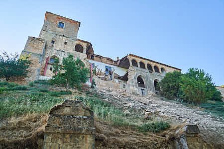 Derrumbe de un palacio histórico