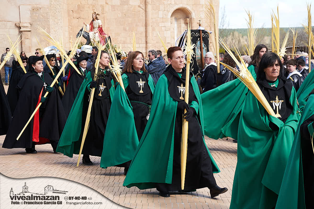 Procesión de la Borriquilla del Domingo de Ramos en Almazán